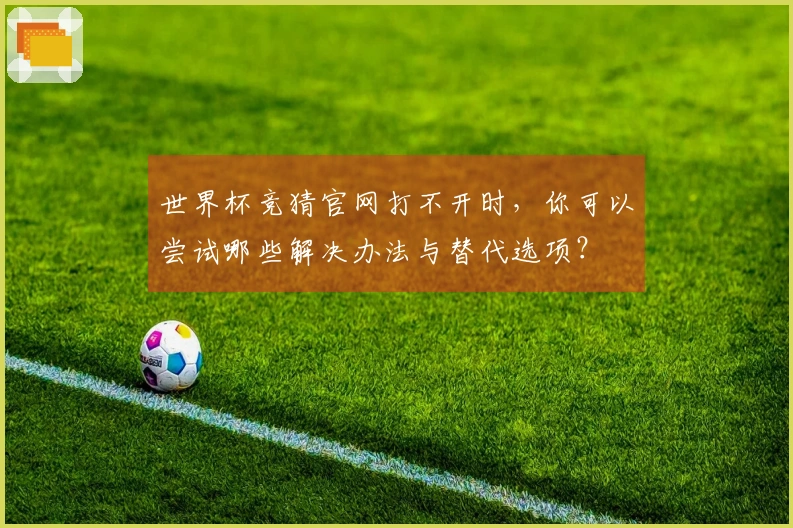 世界杯竞猜官网打不开时，你可以尝试哪些解决办法与替代选项？